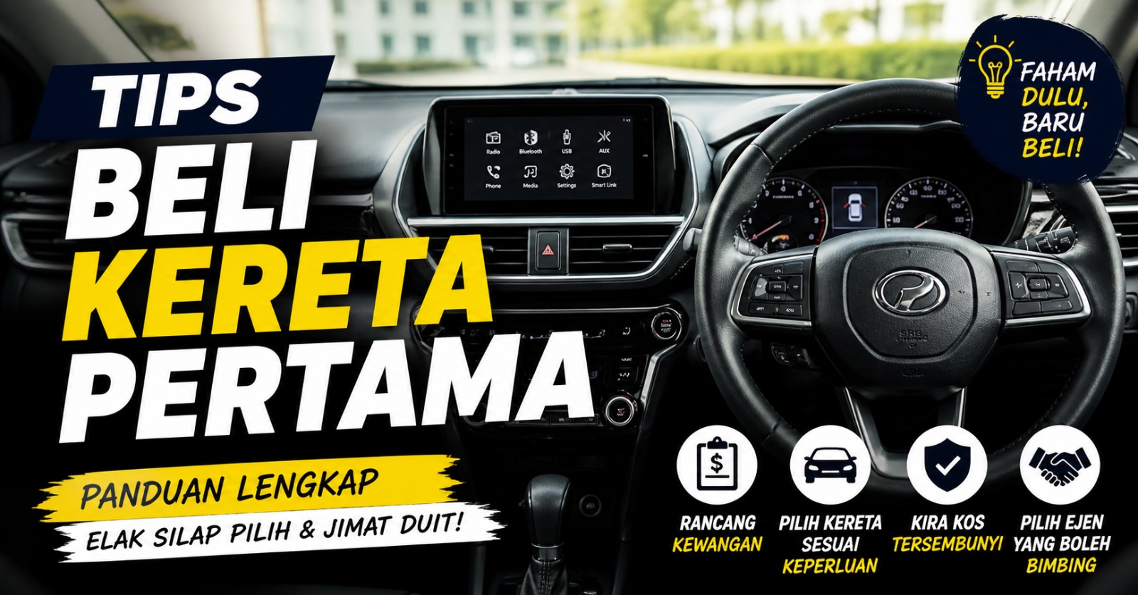 Tips Beli Kereta Pertama
