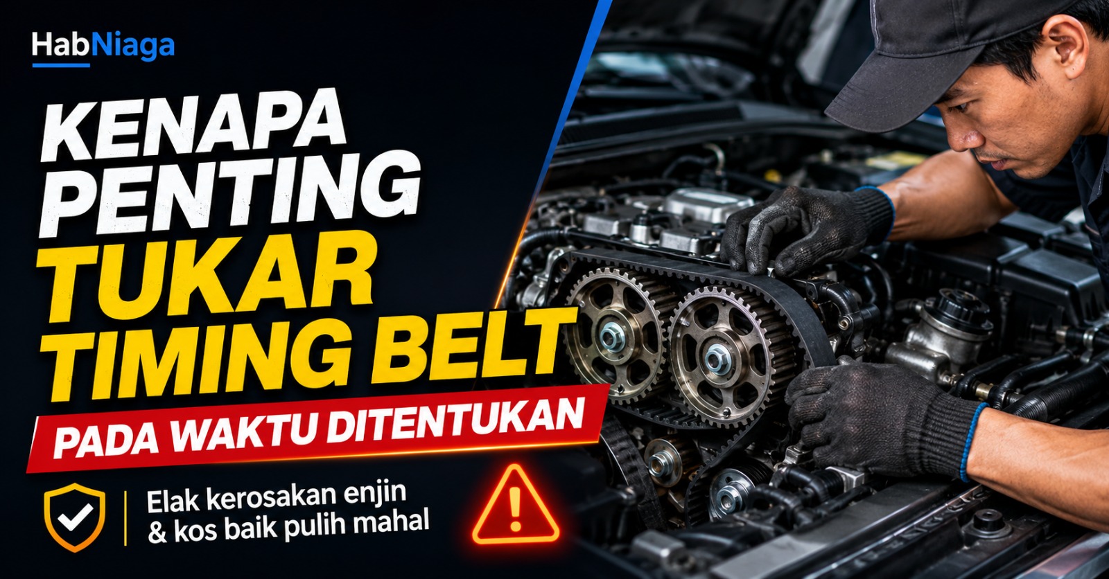 Kenapa Penting Tukar Timing Belt Pada Waktu Ditentukan