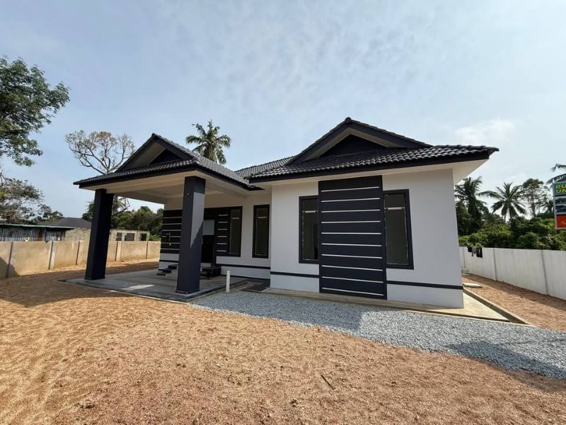 Banglo 1 Tingkat Tepi Jalan Kg Derdap, Pasir Tumboh, Kelantan