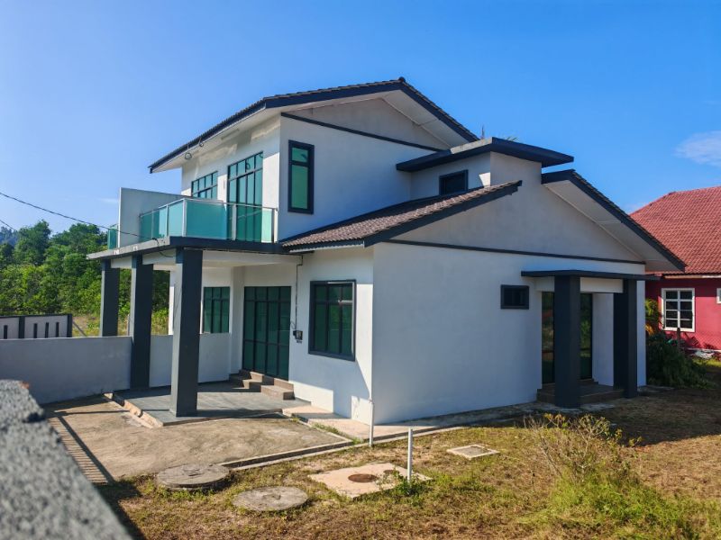 2 Unit Rumah Semi D Setingkat Setengah, Undang, Bukit Payong, Terengganu