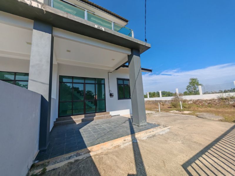 2 Unit Rumah Semi D Setingkat Setengah, Undang, Bukit Payong, Terengganu