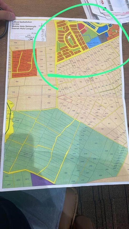 Tanah 2.45 Ekar di Semenyih