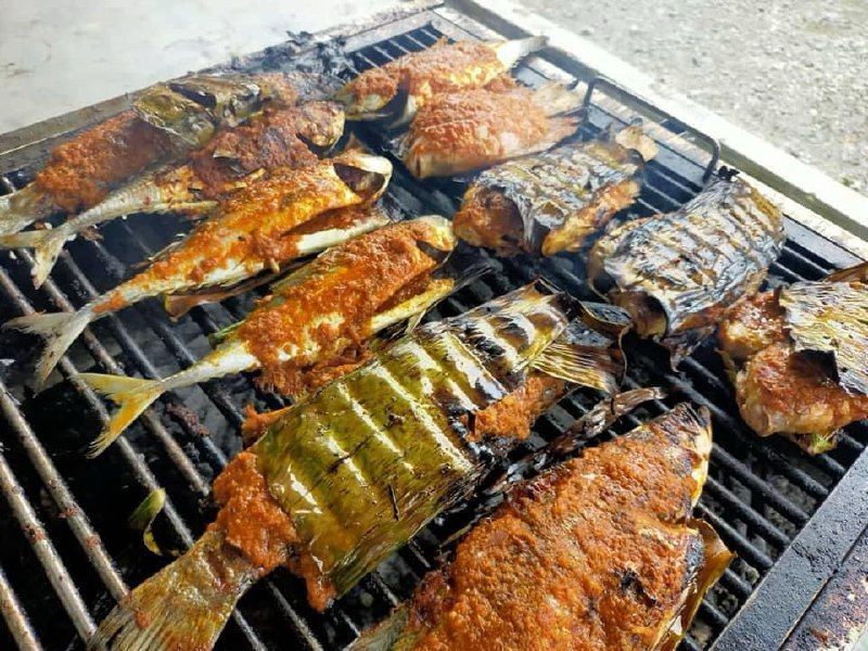 Ikan bakar di Rumah Abang Salai Senawang Negeri Sembilan