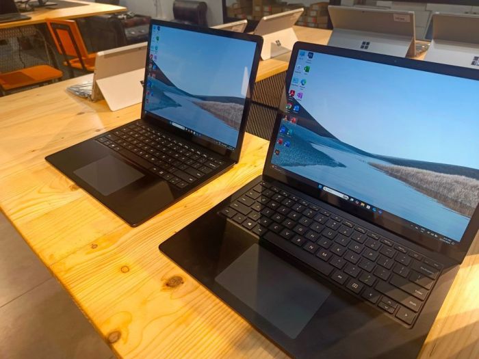INTEL CORE I5-10TH 8/256GB SURFAE LAPTOP 3 BLACK LIMITED (touch screen)