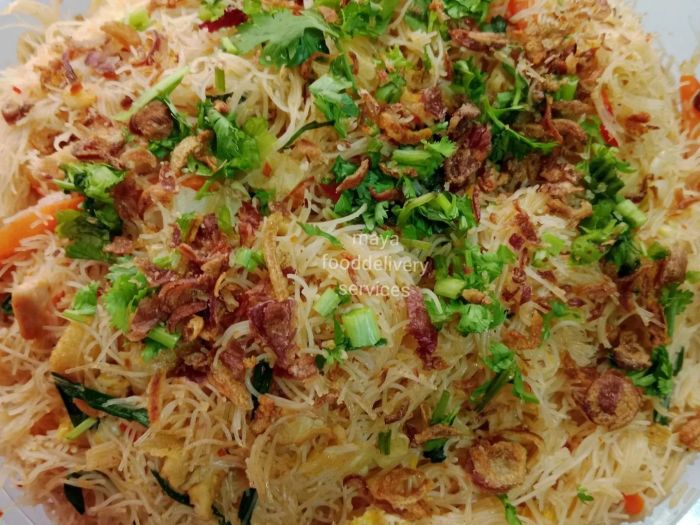 Tempahan makanan untuk pelbagai majlis kecilan