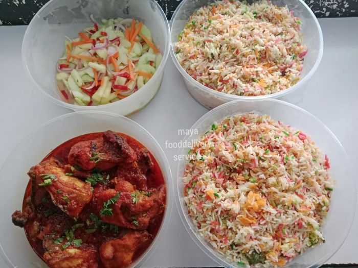 Tempahan makanan untuk pelbagai majlis kecilan