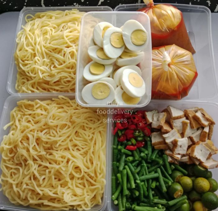 Tempahan makanan untuk pelbagai majlis kecilan