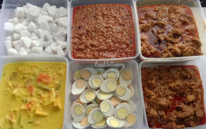 Tempahan makanan untuk pelbagai majlis kecilan