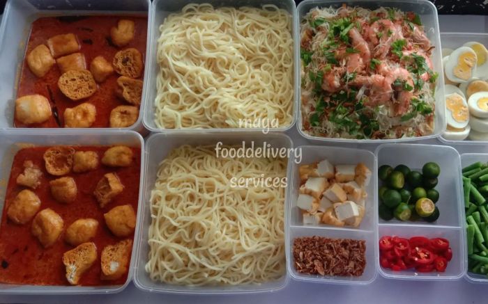 Tempahan makanan untuk pelbagai majlis kecilan