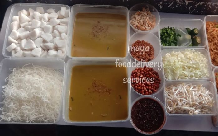 Tempahan makanan untuk pelbagai majlis kecilan