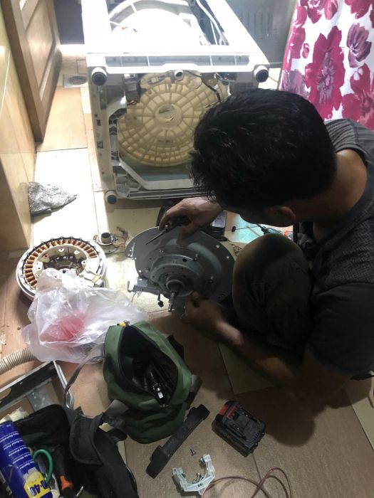 Repair & servis mesin basuh dan peti sejuk sekitar Sungai Buloh