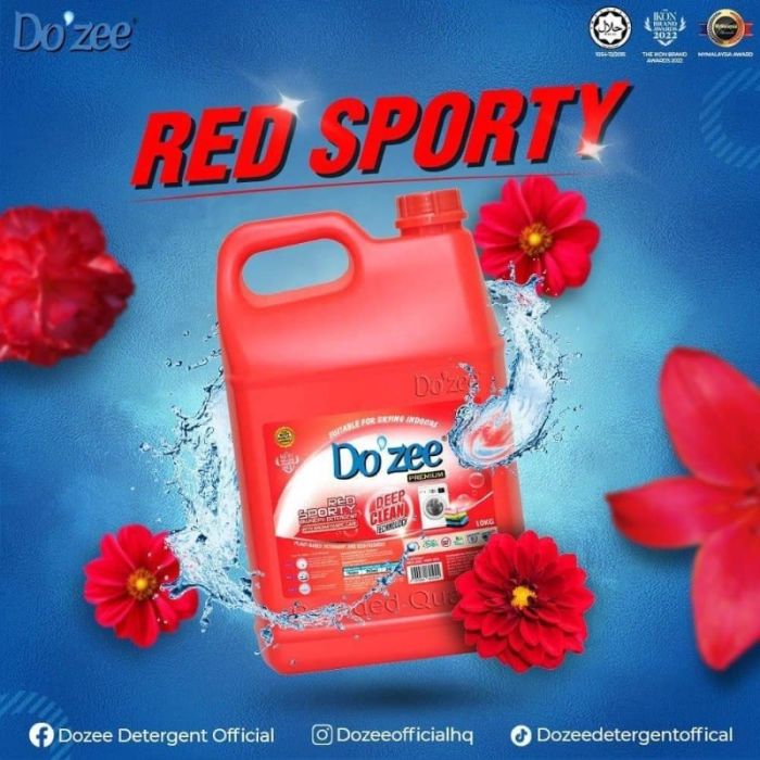 Sabun Cecair Dozee Wangi