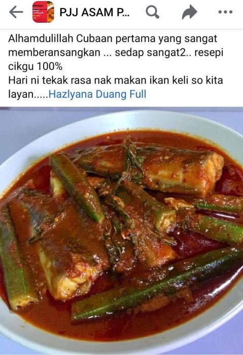 Kelas PJJ Asam Pedas Johor