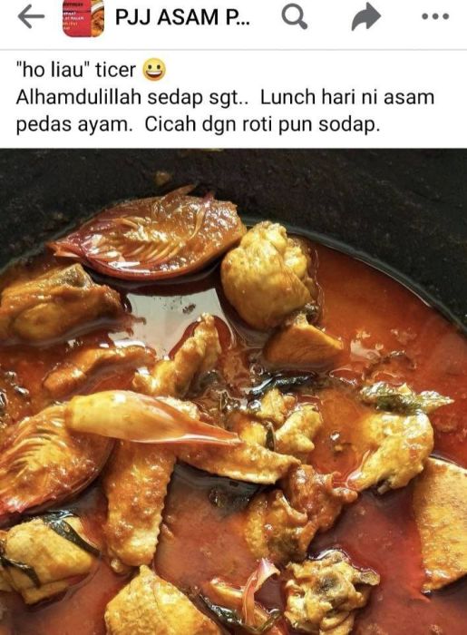 Kelas PJJ Asam Pedas Johor