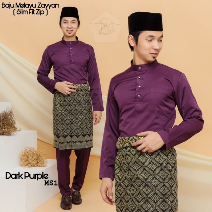 Baju Melayu Zayyan (slim fit)