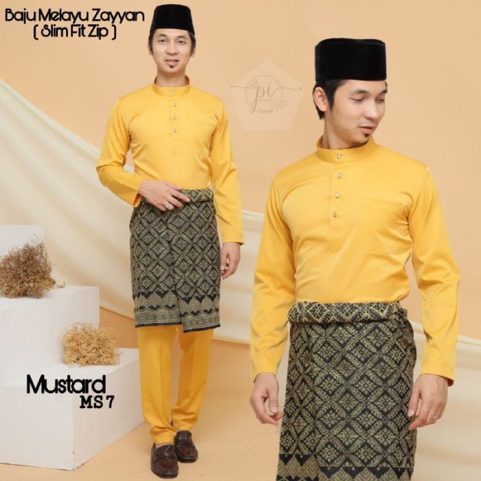 Baju Melayu Zayyan (slim fit)