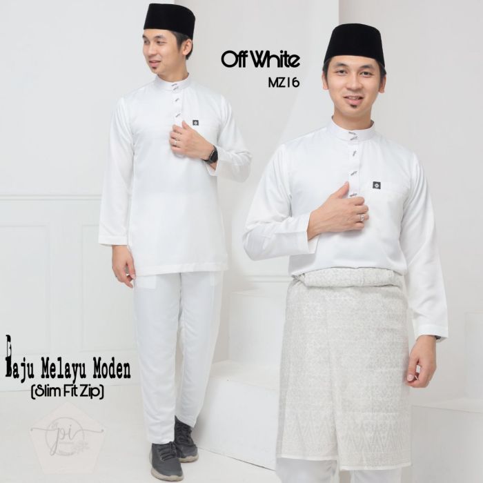 Baju Melayu Premium - NAZEEM (slim fit)