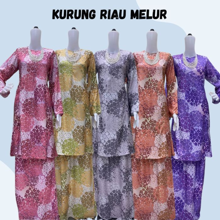 Baju Kurung Riau Melur