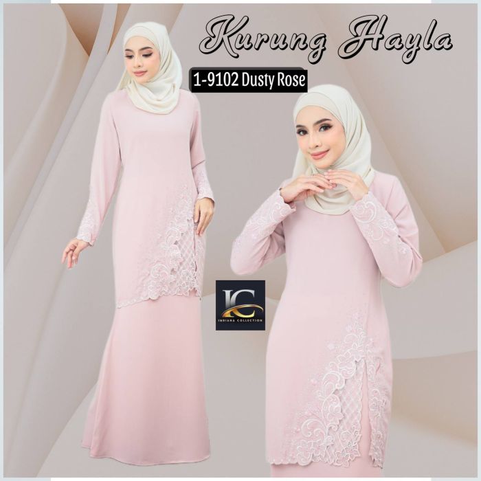 Baju Kurung Moden Hayla Exclusive