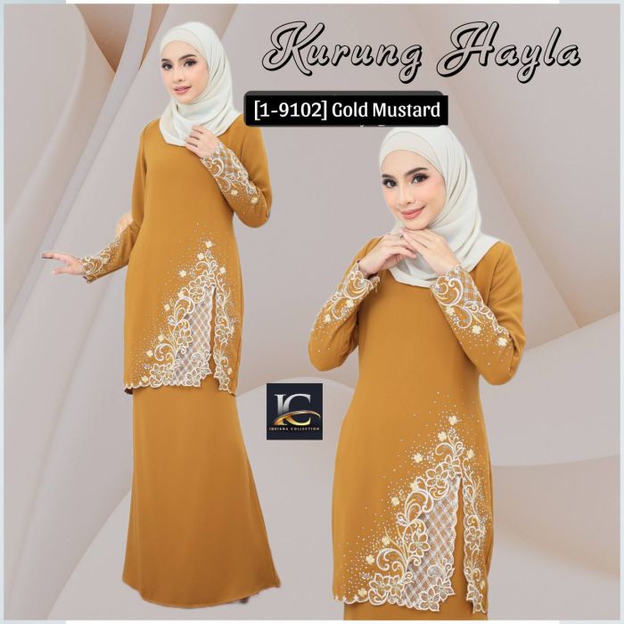 Baju Kurung Moden Hayla Exclusive