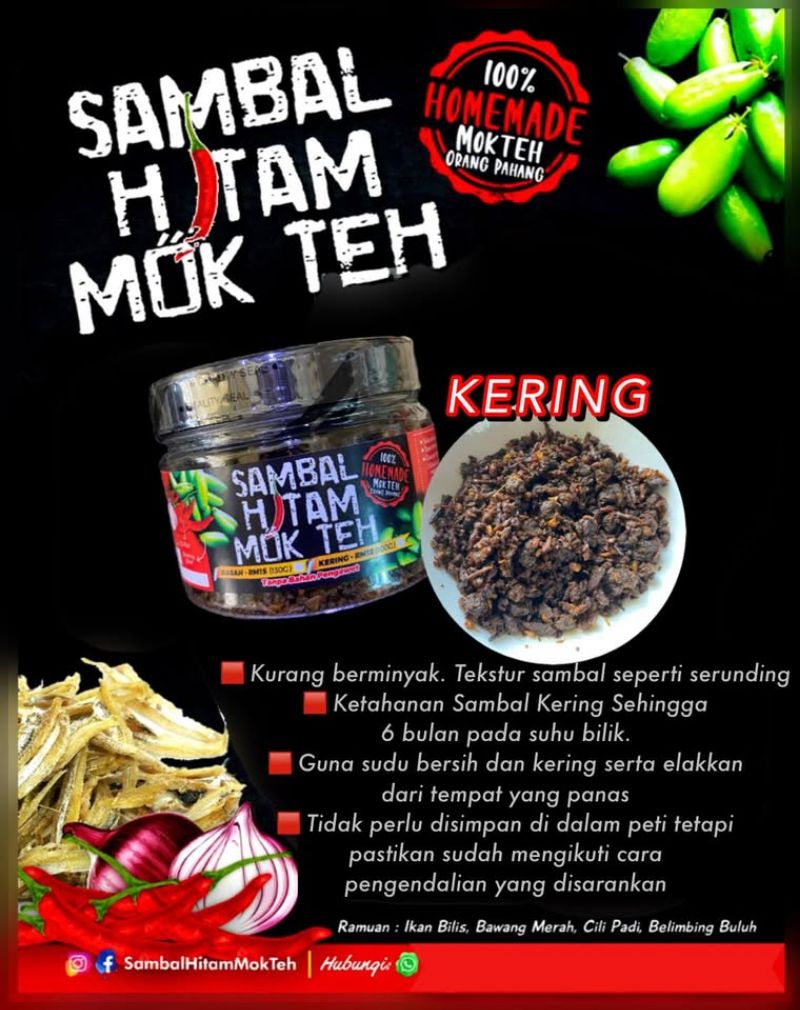 SAMBAL HITAM MOK TEH