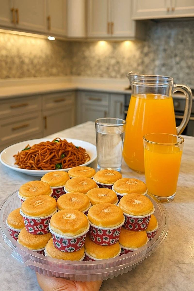 Dinner dengan Kek Hokkaido Inti Jebok