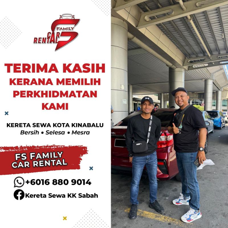 Kereta sewa Kota Kinabalu Sabah