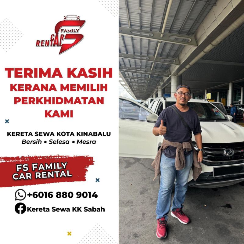 Kereta sewa Kota Kinabalu Sabah