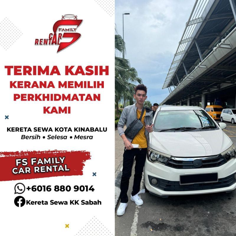 Kereta sewa Kota Kinabalu Sabah