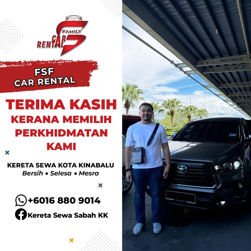 Kereta sewa Sabah - Kota Kinabalu