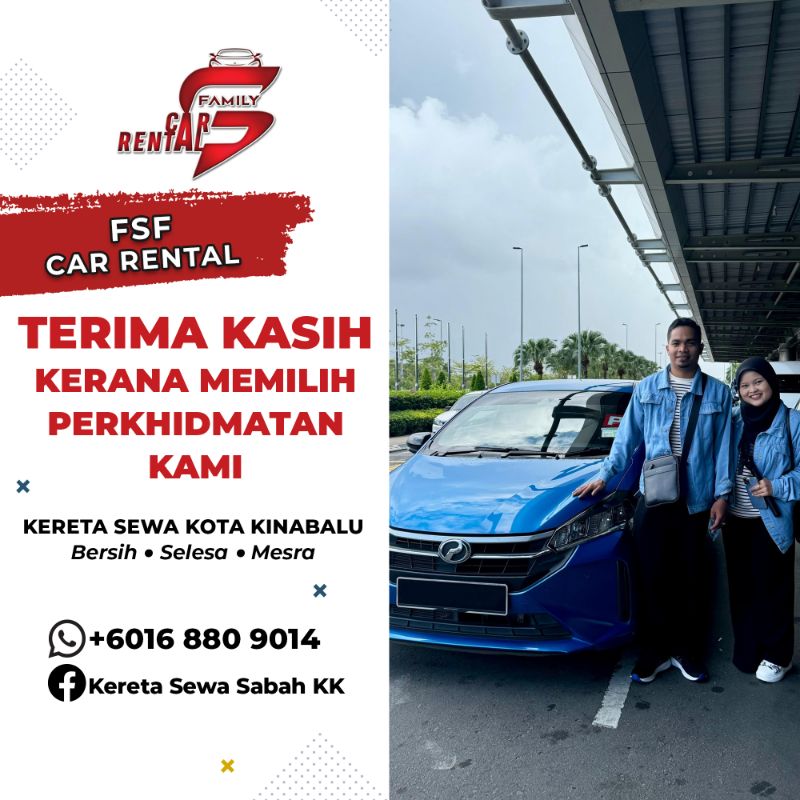 Kereta sewa Sabah - Kota Kinabalu