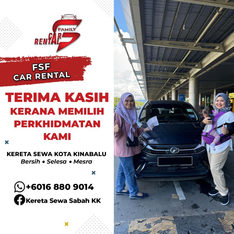 Kereta sewa Sabah - Kota Kinabalu