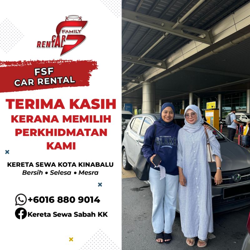 Kereta sewa Sabah - Kota Kinabalu