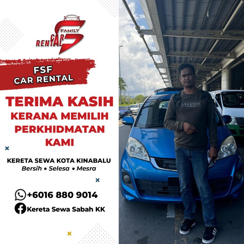 Kereta sewa Sabah - Kota Kinabalu