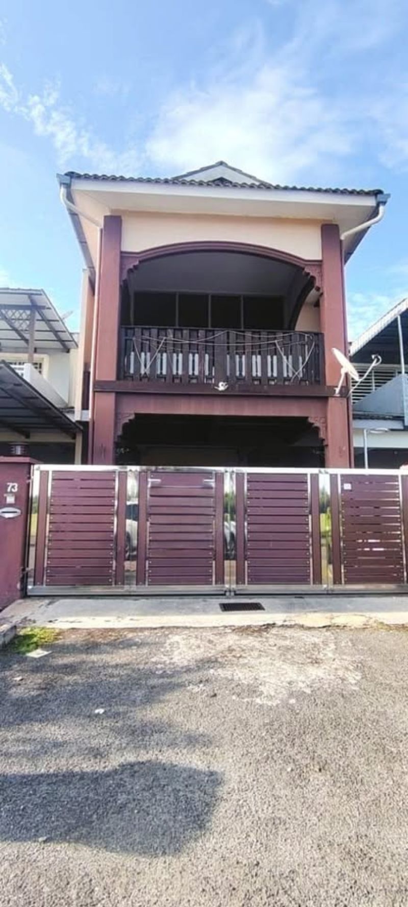 Teres 2 tingkat, Taman Saujana Idaman, Kubang Gajah, Perlis