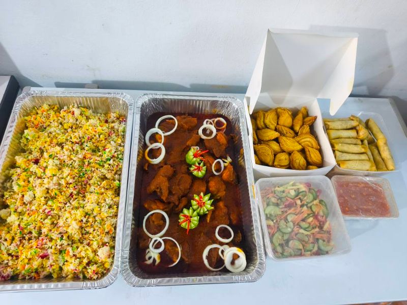 Tempahan menu katering Mariam Kitchen