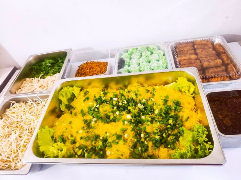 Tempahan menu katering Mariam Kitchen