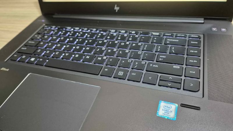 HP ZBook 4K Display 16GB RAM 256GB SSD Backlit Keyboard