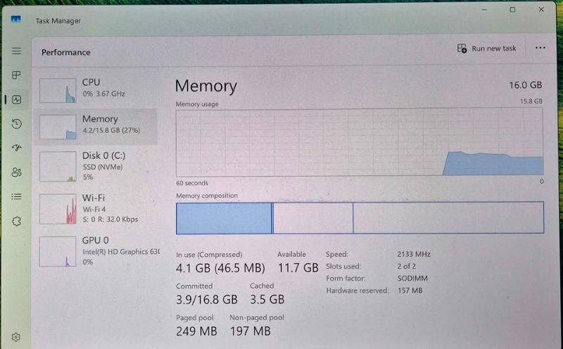 HP ZBook 4K Display 16GB RAM 256GB SSD Backlit Keyboard