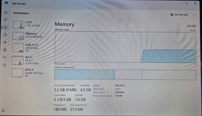 HP Probook I7 8TH 8GB RAM | 256GB SSD Backlit Keyboard